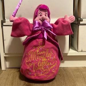 Disney Wisdom Collection- Fairy Godmother Plush 💫New!!